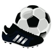 Soccer Ball and Cleat