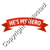 He's My Hero Banner
