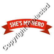 She's My Hero Banner