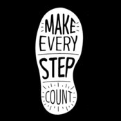 Make Every Step Count  White 