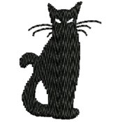 Embroidered Cat Designs
