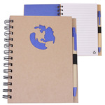 Globe Die Cut Notebook