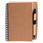 Stone Paper Spiral Notebook & Pen 5.5" X 7"