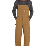 Tall Firm Duck Insulated Bib Overalls