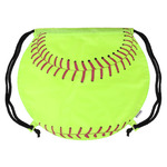 Softball Drawstring Backpack