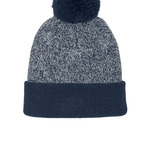 Halftime Heather Pom Beanie