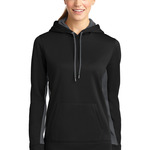 Women's Sport Wick ® Fleece Colorblock Hooded Pullover