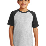 Youth Short Sleeve Colorblock Raglan Jersey