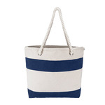 Cotton Resort Tote With Rope Handle