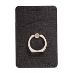 RFID Phone Pocket With Metal Ring Phone Stand