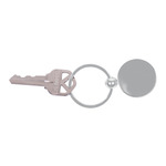 Round Metal Keychain