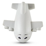 Smiling Airplane Shape Stress Ball