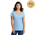 Ladies 4.5oz Fan Favorite V-Neck T-Shirt