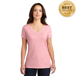 Ladies Tri-Blend V-Neck T-Shirt