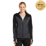 Ladies Fleece Colorblock Jacket