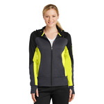 Ladies Fleece Colorblock Jacket